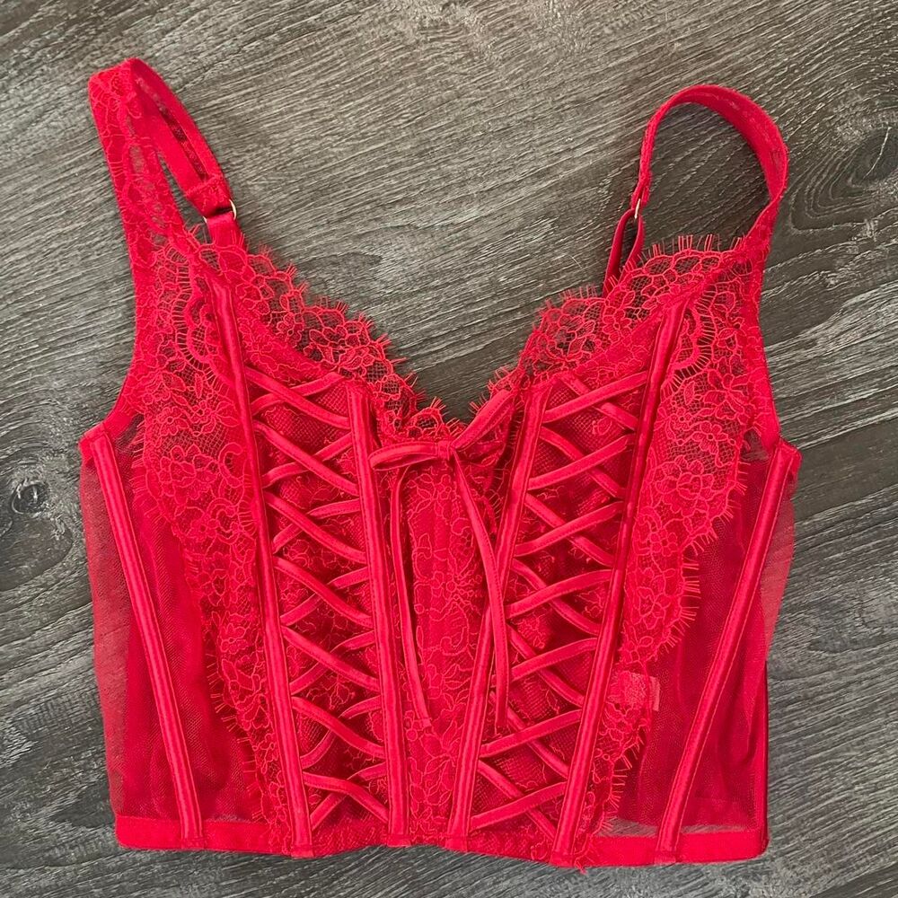 Victoria-s-secret Women's Red Corset - Picture 6 of 6